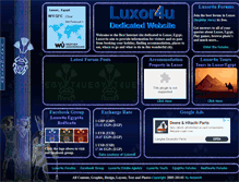 Tablet Screenshot of luxor4u.com